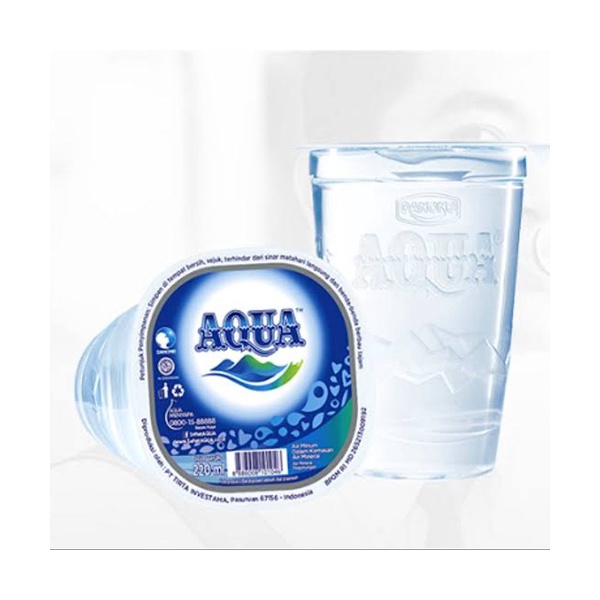 AQUA Cup 220 mL Indonesia Distribution Hub