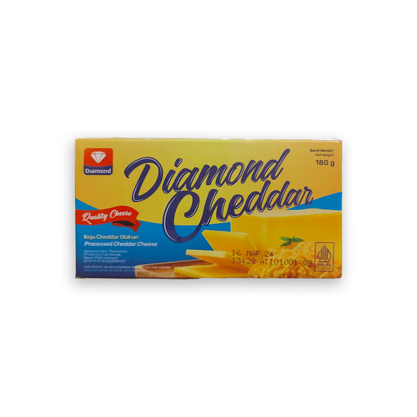 CHEESE PROCESSED CHEDDAR 180 GR Indonesia Distribution Hub