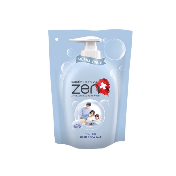 ZEN Body Wash Sea Salt Pouch 450 mL Indonesia Distribution Hub