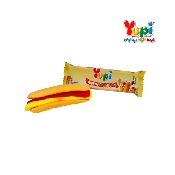 Bag Yupi Big frank 32Gr Indonesia Distribution Hub