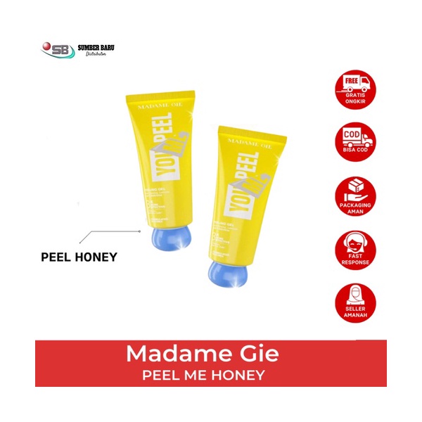 Madame Gie You Peel Me Peeling Gel Honey Indonesia Distribution Hub