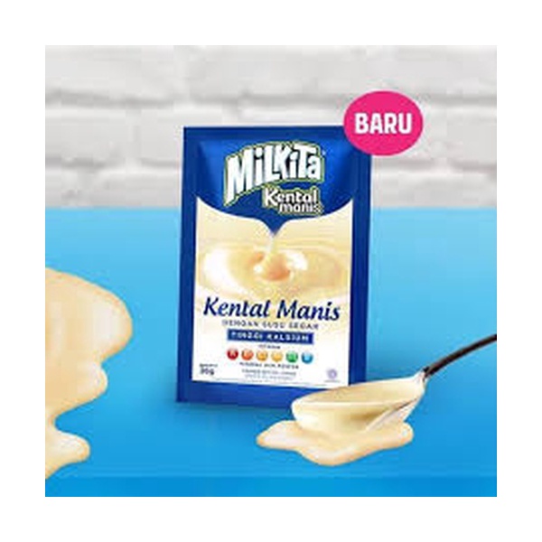 Milkita Sachet Kental Manis Plain Indonesia Distribution Hub