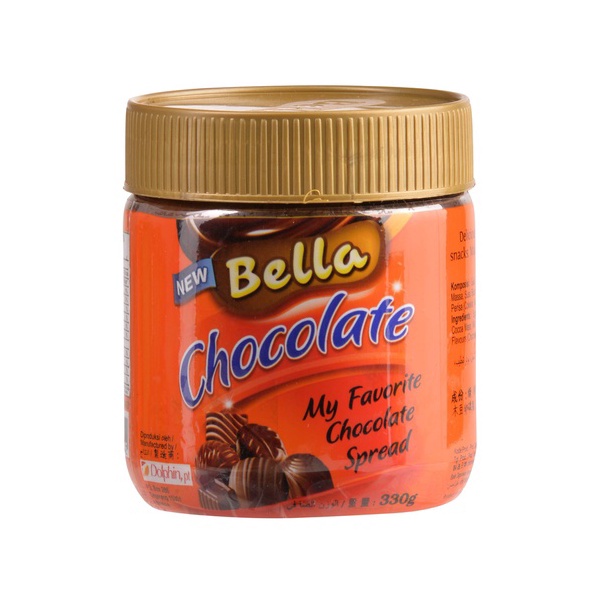 Bella Spread Jar Chocolate 330gr 12pcs Indonesia Distribution Hub