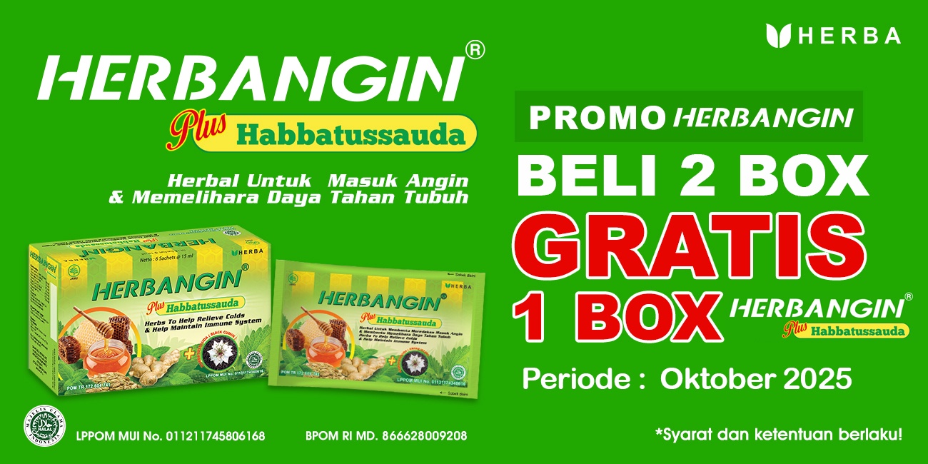 Promo Herbangin Plus Habbatussauda Herbatama Oktober 2025