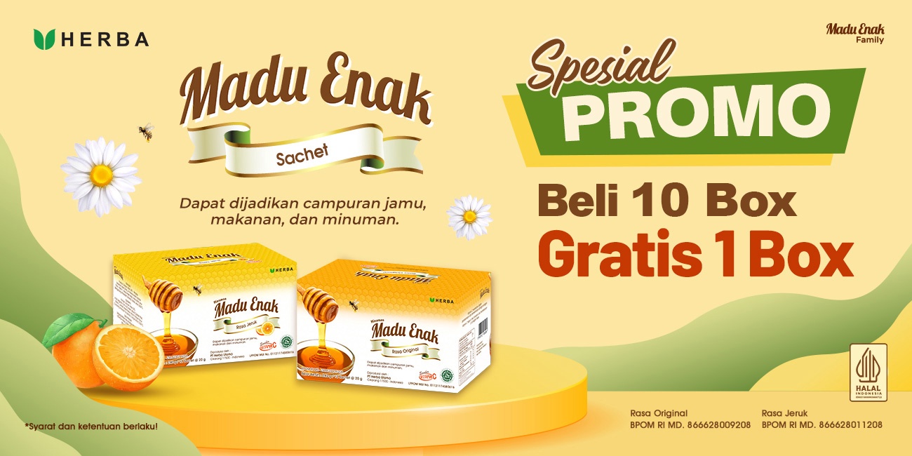 Promo Madu Enak Herbatama Oktober 2025