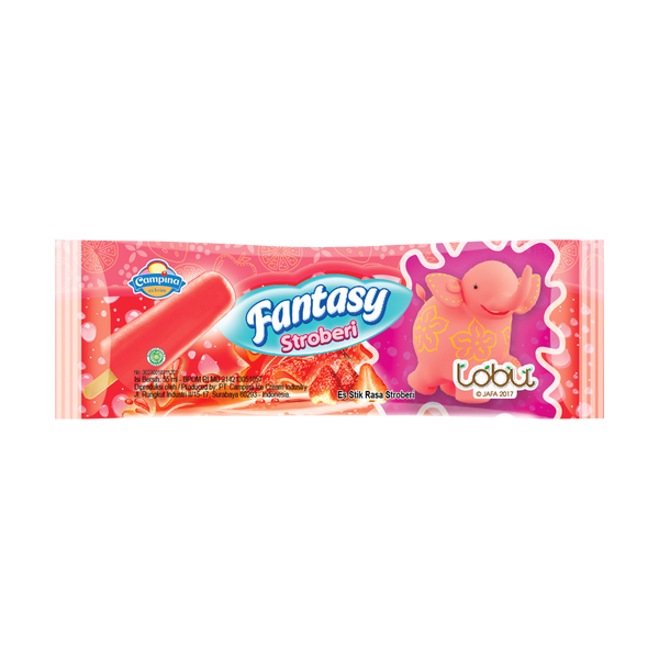 Campina Ice Cream Fantasy Strawberry 55ml Indonesia Distribution Hub