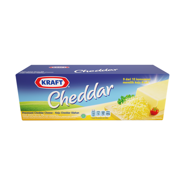 Kraft Cheese Cheddar Loaf 2 Kg Indonesia Distribution Hub