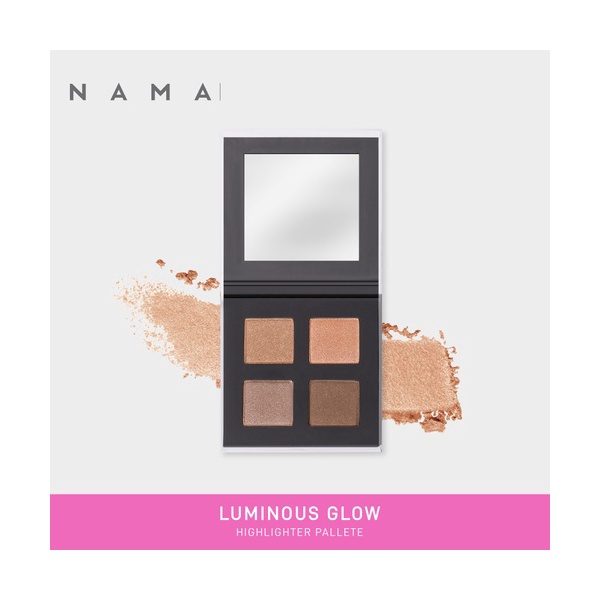 NAMA Luminous Glow Highlighter Palette 14 Gr Indonesia Distribution Hub