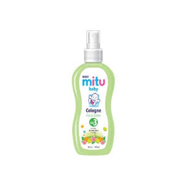 Mitu Baby Spray Cologne 100 mL Green Indonesia Distribution Hub